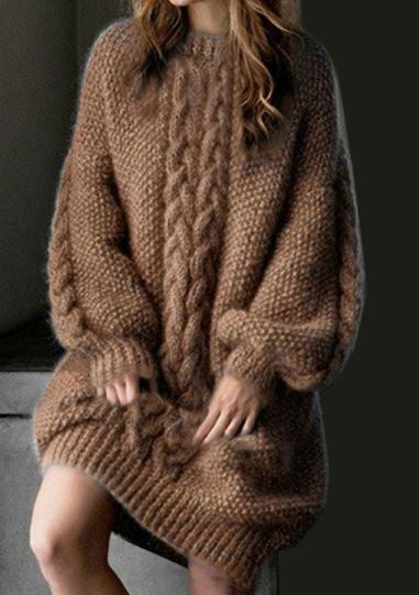 Платье свитер спицами оверсайз, схемы узоров