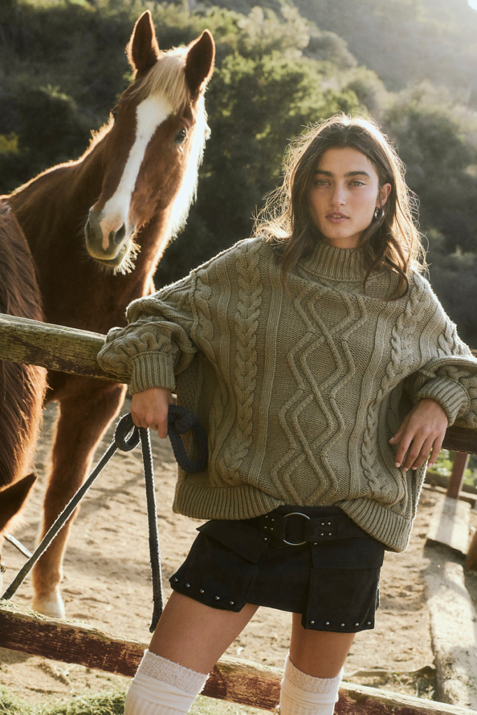 Узорчатый свитер от Free People